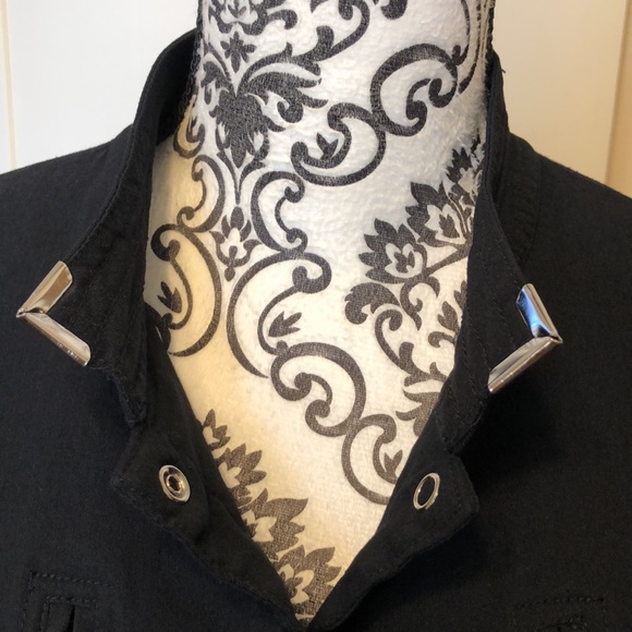 Jamie Sadock Black Jacket with Metal details Size L - Picture 2 of 14